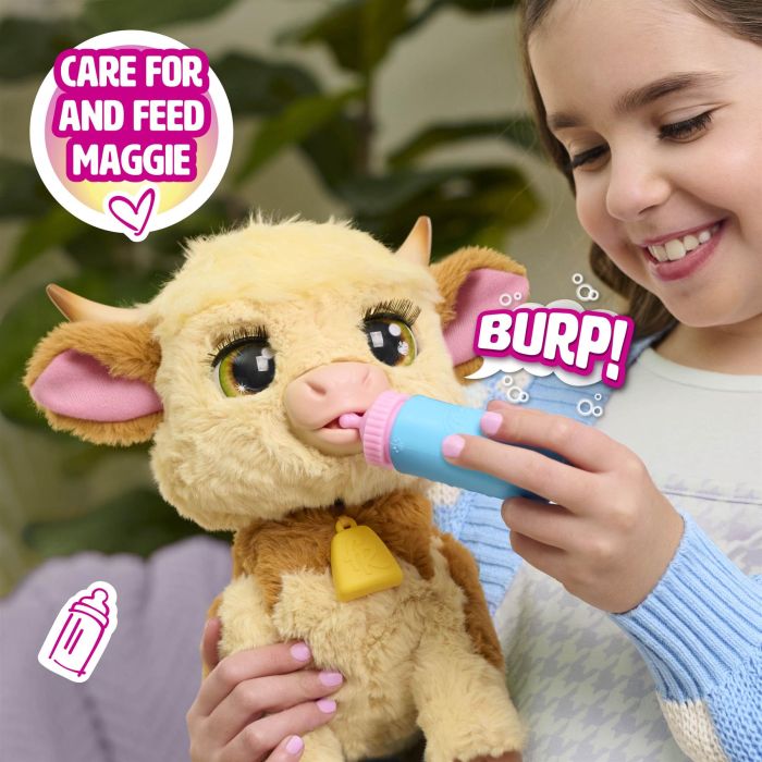 FurReal Friends Maggie The Feed And Follow Cow Interactive Toy