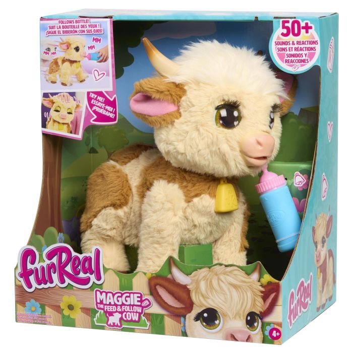 FurReal Friends Maggie The Feed And Follow Cow Interactive Toy