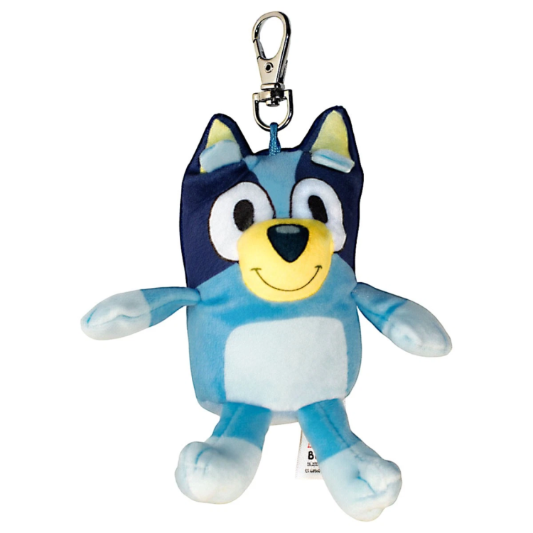 TY Bluey Key Clip Soft Toy Bluey
