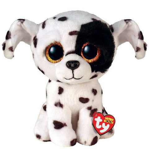 TY Luther Dog Beanie Boo Soft Toy
