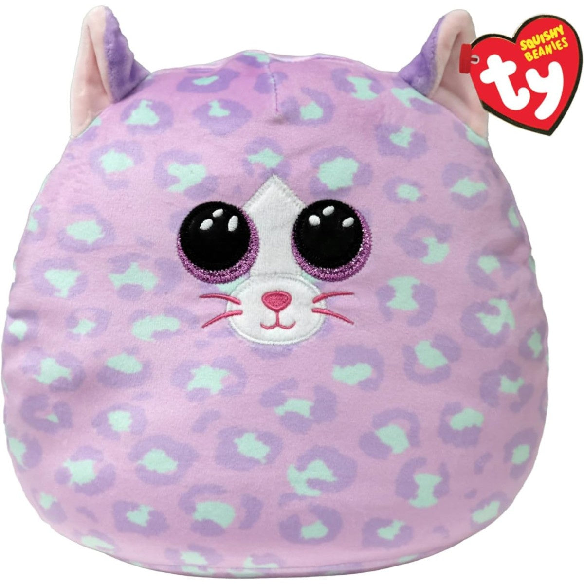 TY Cassidy Cat Squishaboo 10" Soft Toy