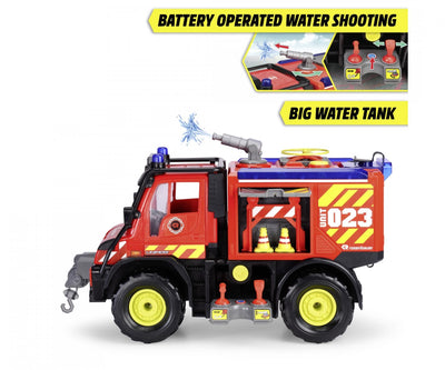 Dickie Toys Mercedes Benz Unimog U530 Fire Rescue Truck