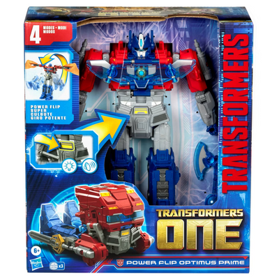 Transformers One Power Flip Optimus Prime