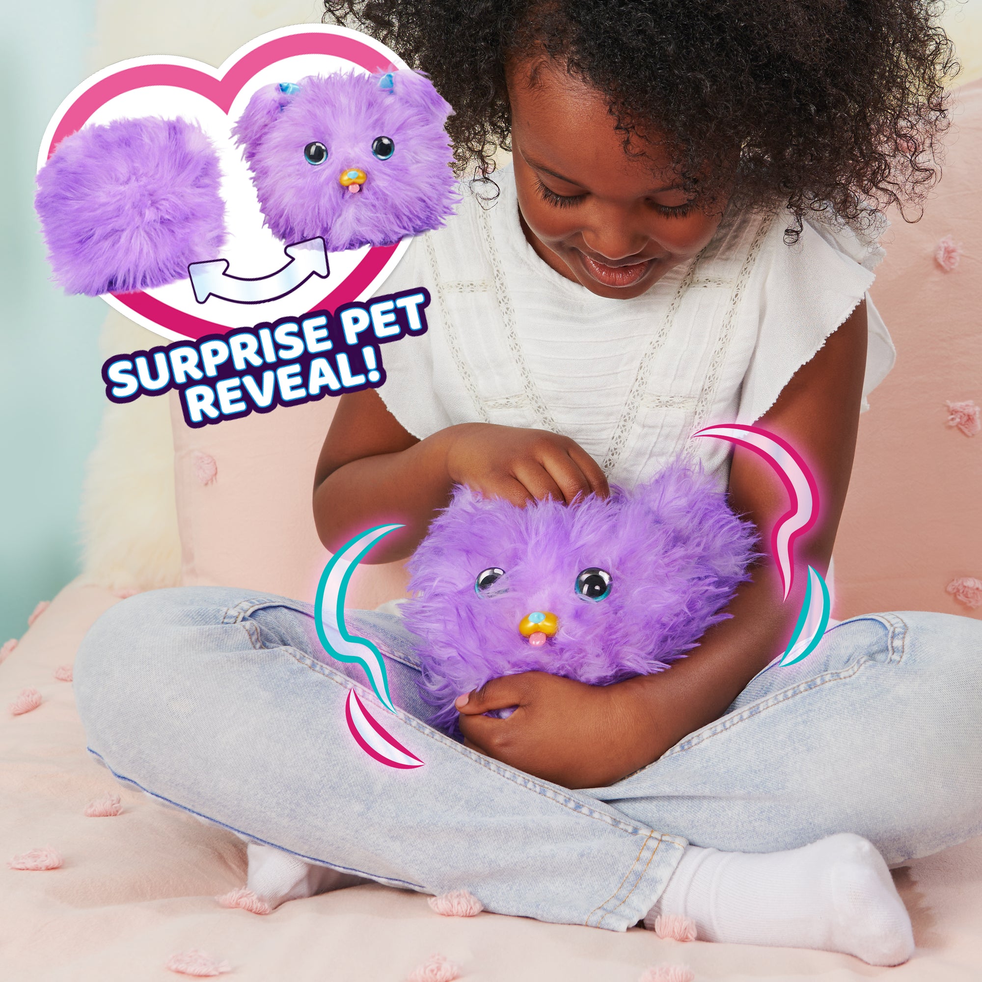Fur Fluffs Surprise Reveal Interactive Toy Pet