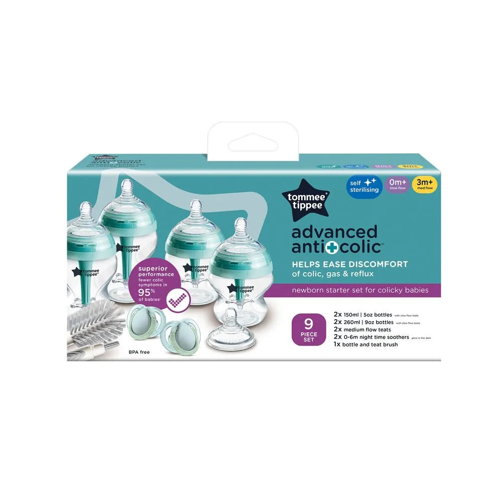 Tommee Tippee Advanced Anti Colic 9pc Newborn Starter Set
