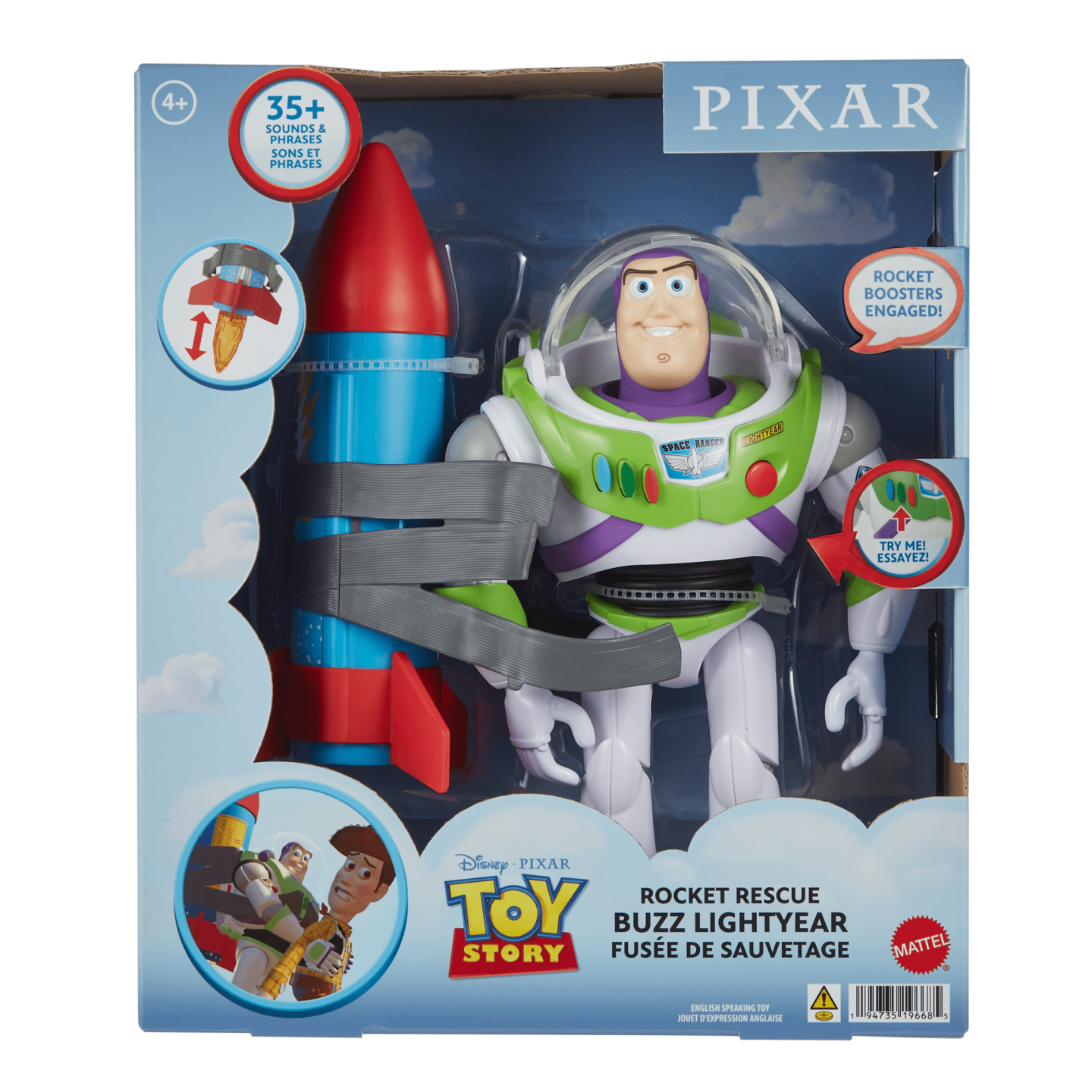 Toy Story Rocket Rescue Buzz Lightyear