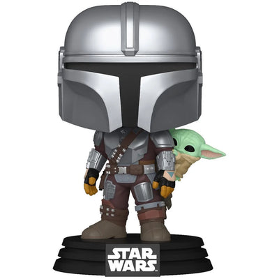 Funko Pop! Star Wars 818 The Mandalorian With Grogu Vinyl Figure