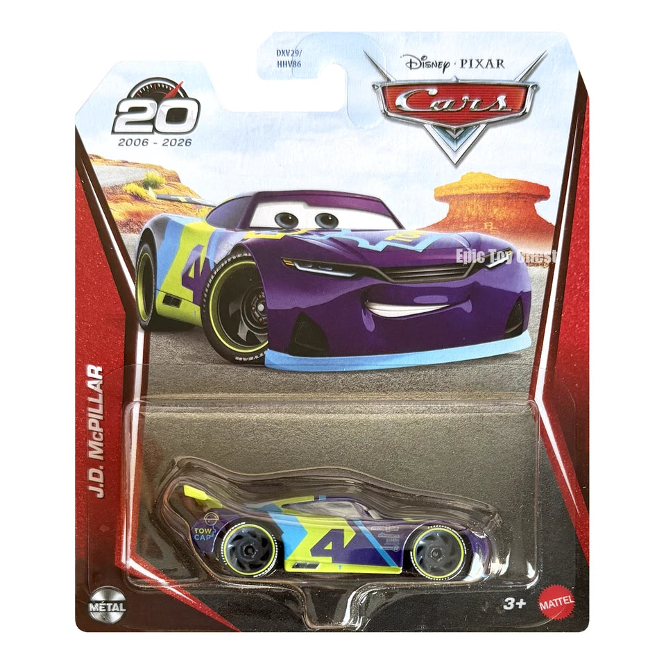 Disney Cars Die Cast Vehicle JD McPillar