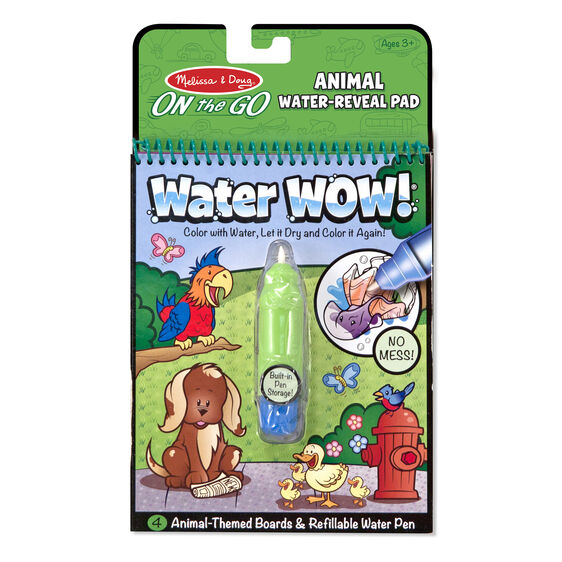 Melissa & Doug Water Wow On The Go Animals