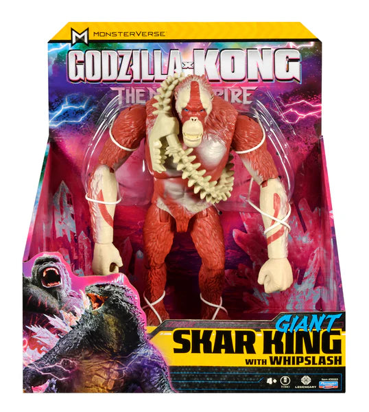 Monsterverse Godzilla x King Kong The New Empire Giant Shar King With Whiplash Figure