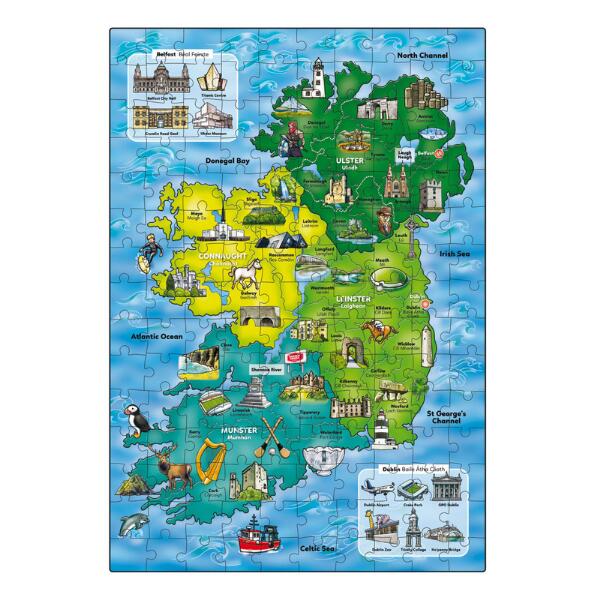 Orchard Toys Map Of Ireland Jigsaw Puzzle And Poster