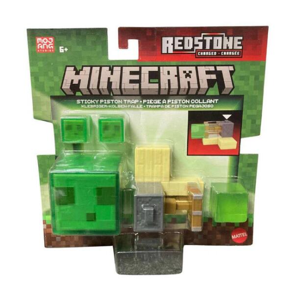 Minecraft Sticky Piston Trap Playset