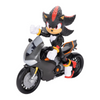 Sonic The Hedgehog Sonic's Shadow Motorcycle With Sonic Figure