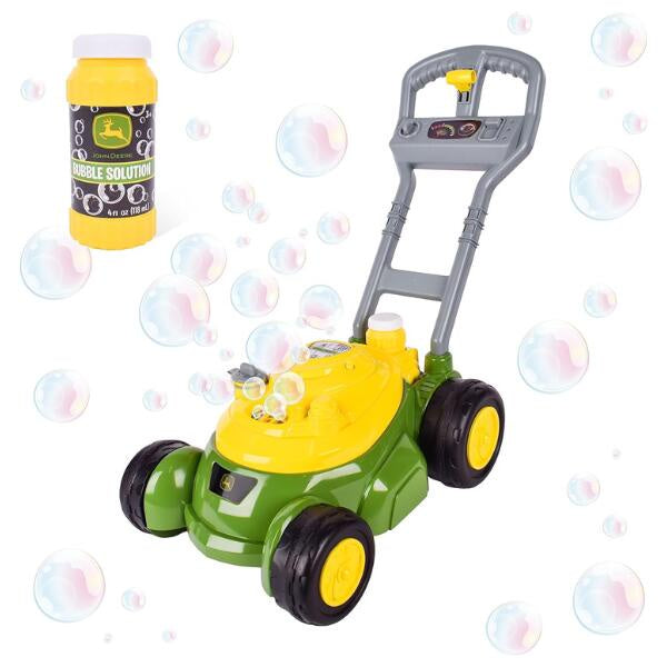 John Deere Bubble N' Go Bubble Mower With 4oz Bottle Of Bubbles