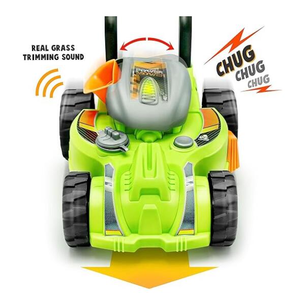 Tuff Tools Power Mower With Lights And Sounds