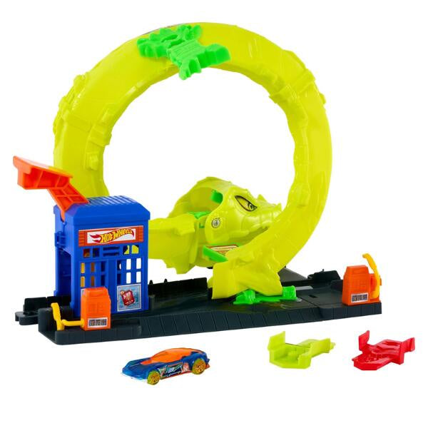 Hot Wheels Snake Spiral Attack Track Set
