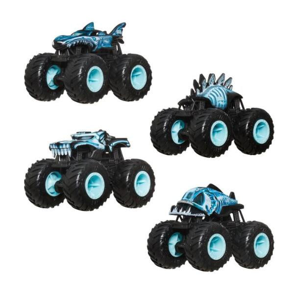 Hot Wheels Monster Trucks 1:64 X(L) Ray 4 Pack
