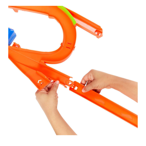 Hot Wheels Mid Air Crash Stunt Track Playset