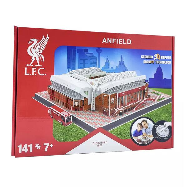 Liverpool Anfield Stadium 3D Jigsaw Puzzle