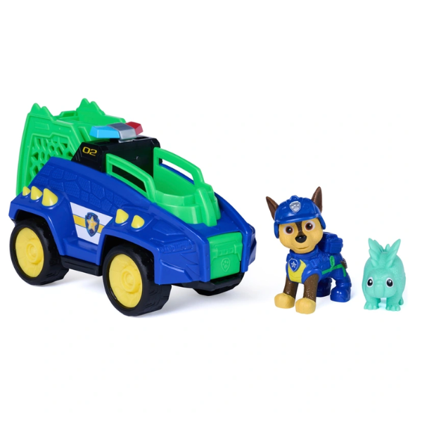 Paw Patrol Dino Chase Rescue Cruiser And Chase Figure
