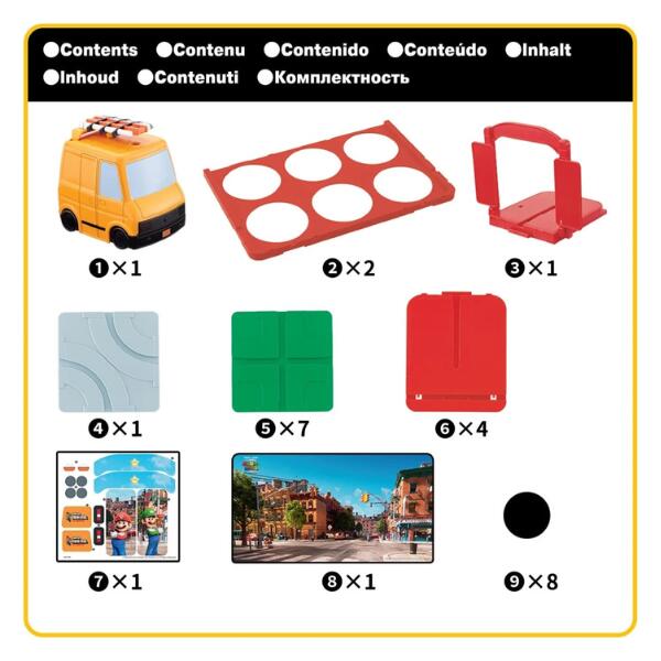 Super Mario Route 'N Go Board Game