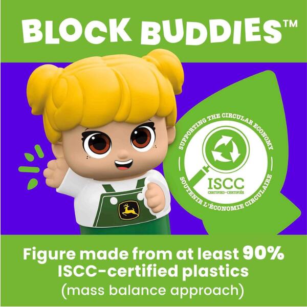 Mega Bloks Block Buddies Lil' Tractor John Deere