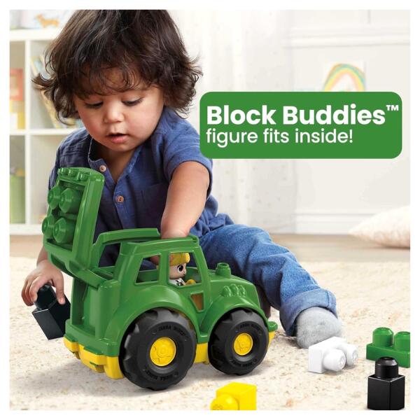 Mega Bloks Block Buddies Lil' Tractor John Deere