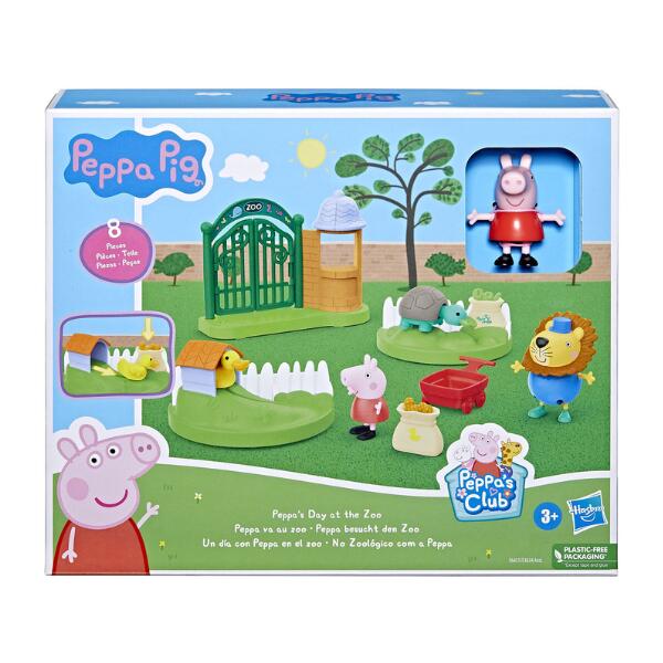 Peppa Pig Peppa's Day At the Zoo Playset