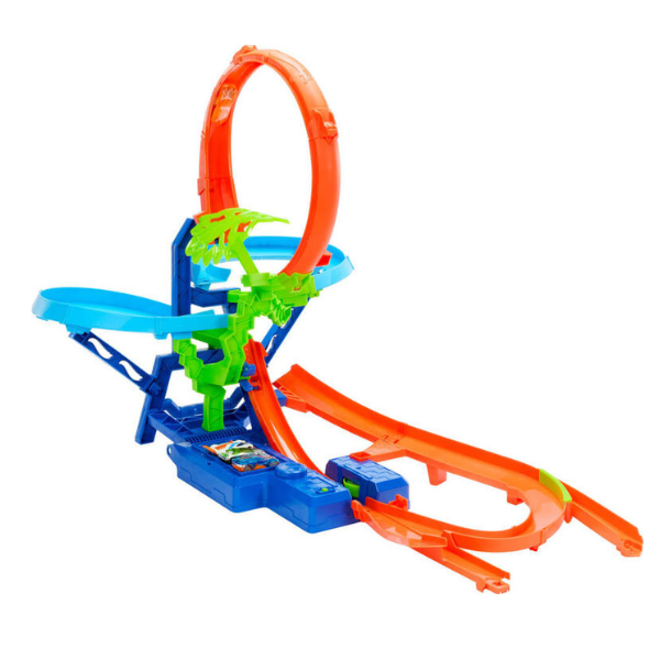 Hot Wheels Mid Air Crash Stunt Track Playset