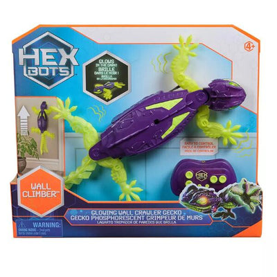 HEXBUG Hexbot Glowing Wall Crawler Gecko