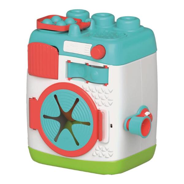 Clementoni Soft Clemmy  Sensory Washing Machine Toy With 6 Soft Blocks