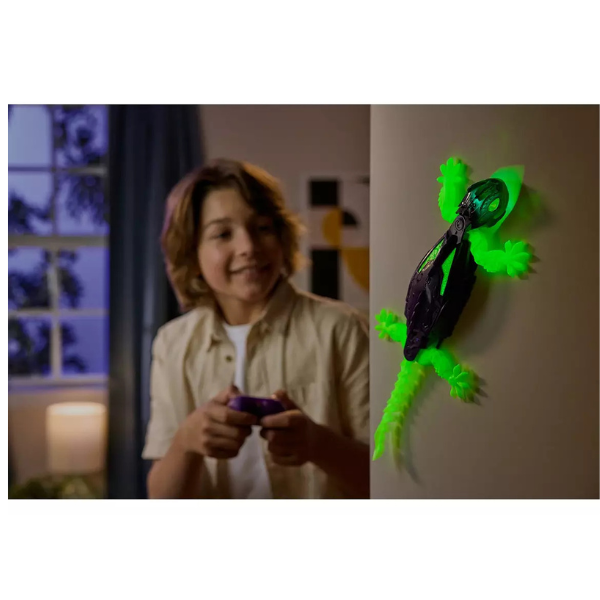 HEXBUG Hexbot Glowing Wall Crawler Gecko