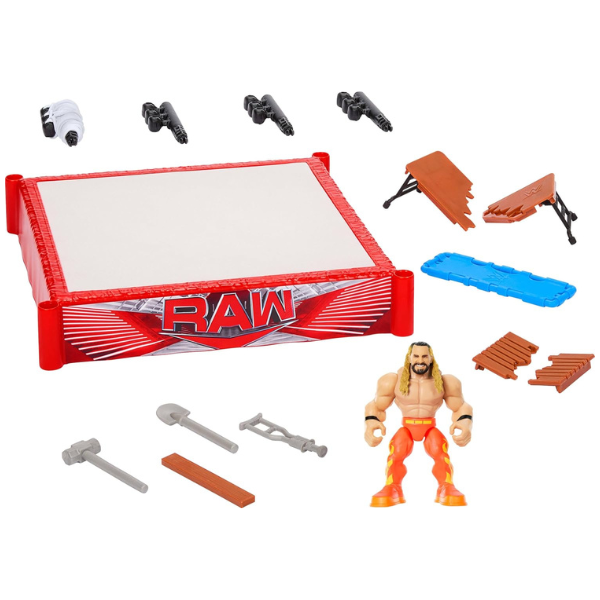 WWE Knuckle Crunchers Rebound Wrestling Ring