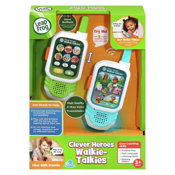 LeapFrog Clever Heroes Walkie Talkies