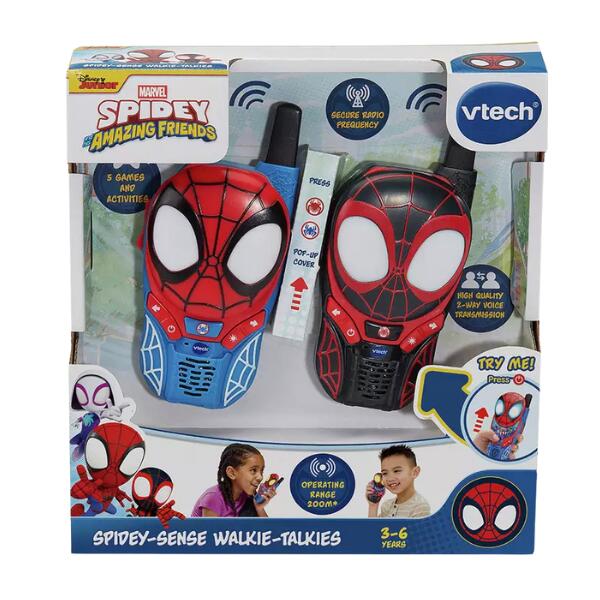 SpiderMan VTech Spidey And His Amazing Friends Spidey-Sense Walkie Talkies