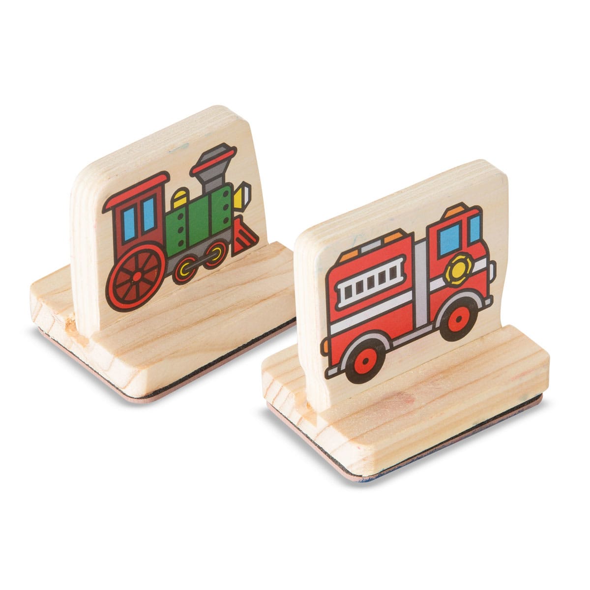 Melissa & Doug My First Wooden Stamp Set Vehicles