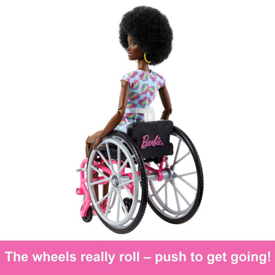 Barbie fashionistas Doll With Wheelchair And Ramp HJT14