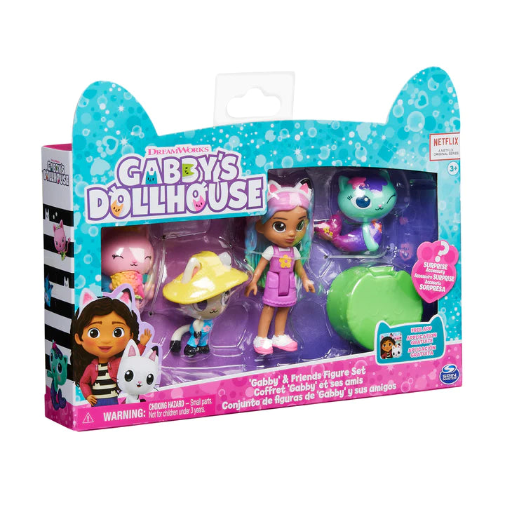 Gabby's Dollhouse Rainbow Closet Playset