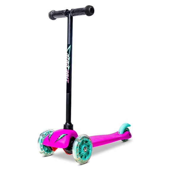 Yvolution Neon Bolt 3 Wheel Scooter Pink