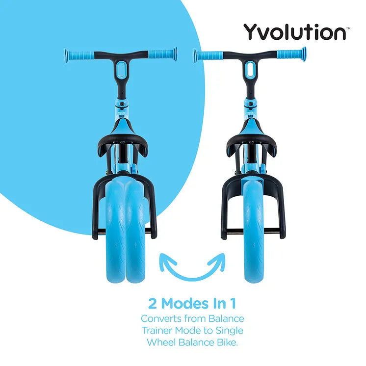 Yvolution Junior Balance Bike Blue 18months - 4 years