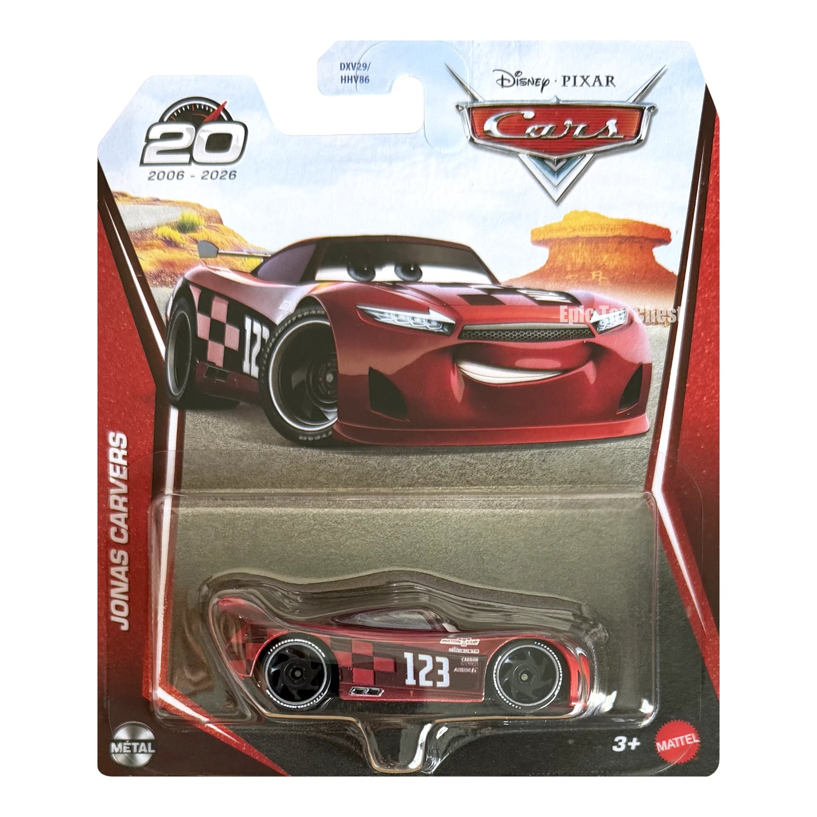 Disney Cars Die Cast Vehicle Jonas Carvers