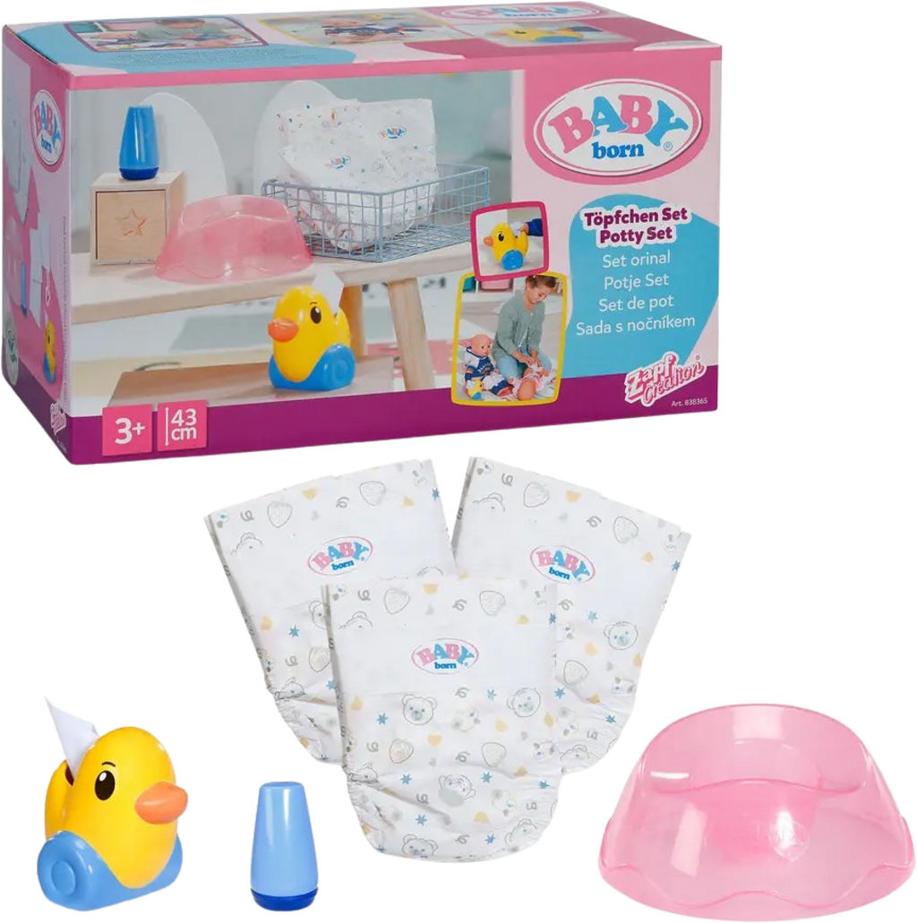 Baby Born Potty Set