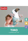 Zazu Timeo Clapping Soft Toy With Sing Along And Interactive Clapping