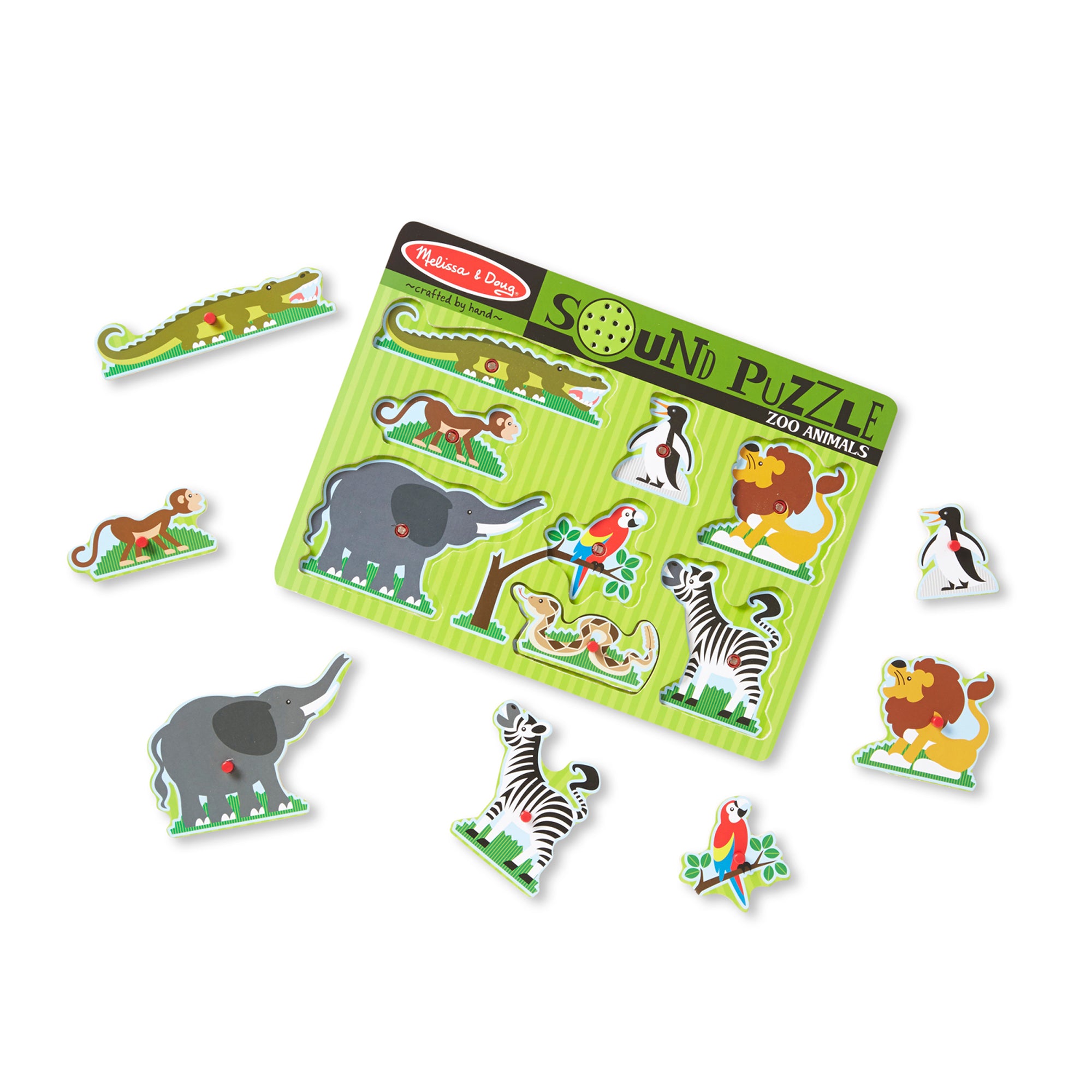 Melissa & Doug Sound Puzzle Zoo Animals