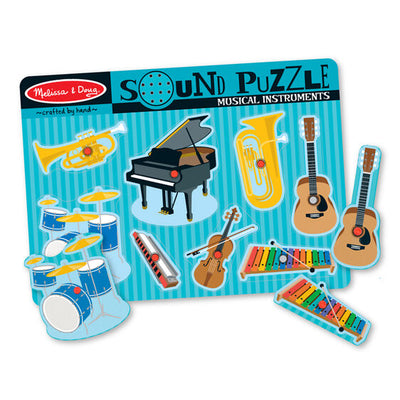 Melissa & Doug Sound Puzzle Musical Instruments