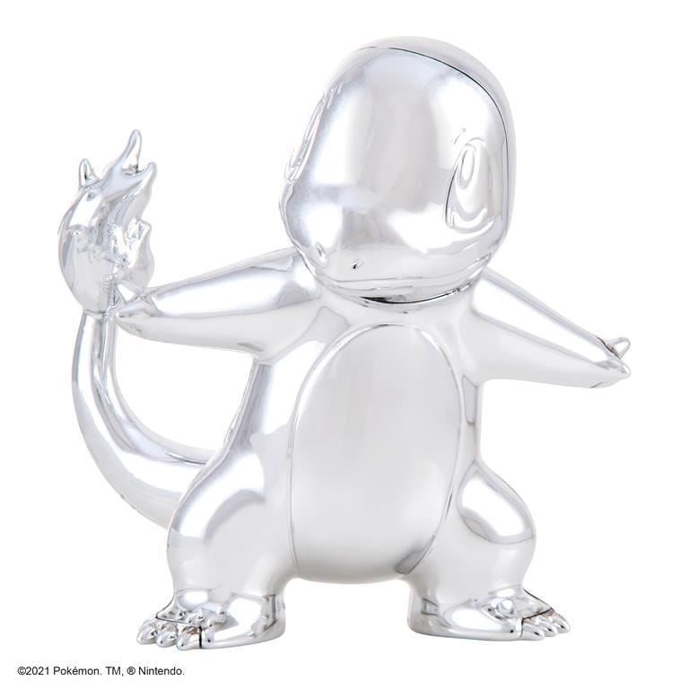 Pokemon 25th Anniversary 3" Silver Figure Charmander
