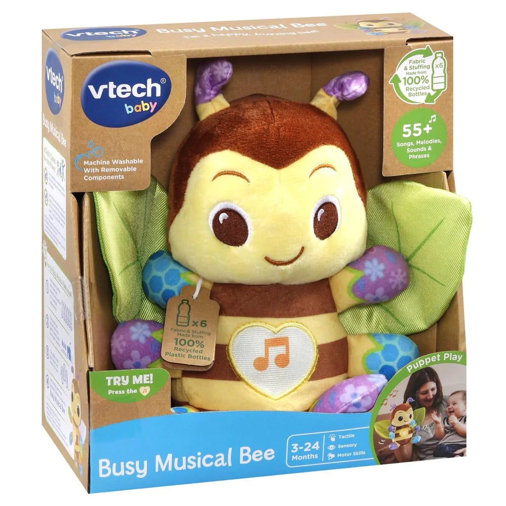 VTech Busy Musical Bee Soft Toy