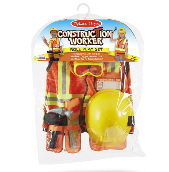 Melissa & Doug Construction Worker Costume