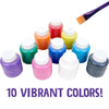 Crayola Washable Paint 10 Colours Pots