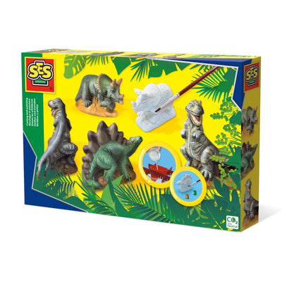 SES Creative casting And Painting Dinosaurs Playset 01406